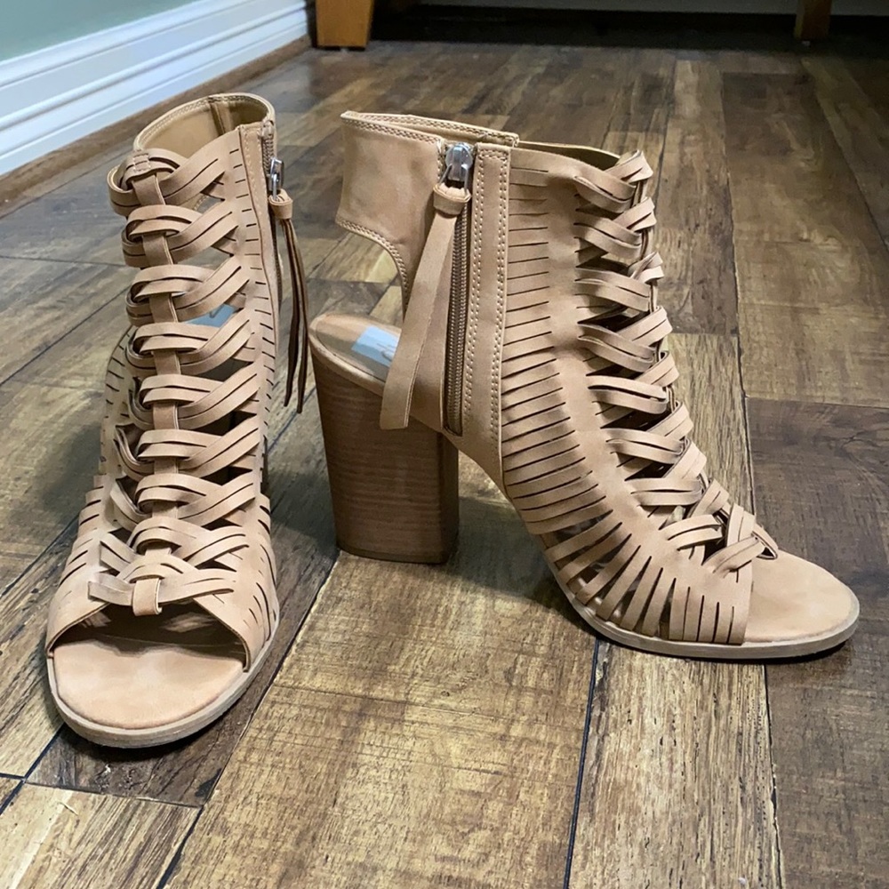 Dolce Vita for Target nude block heels